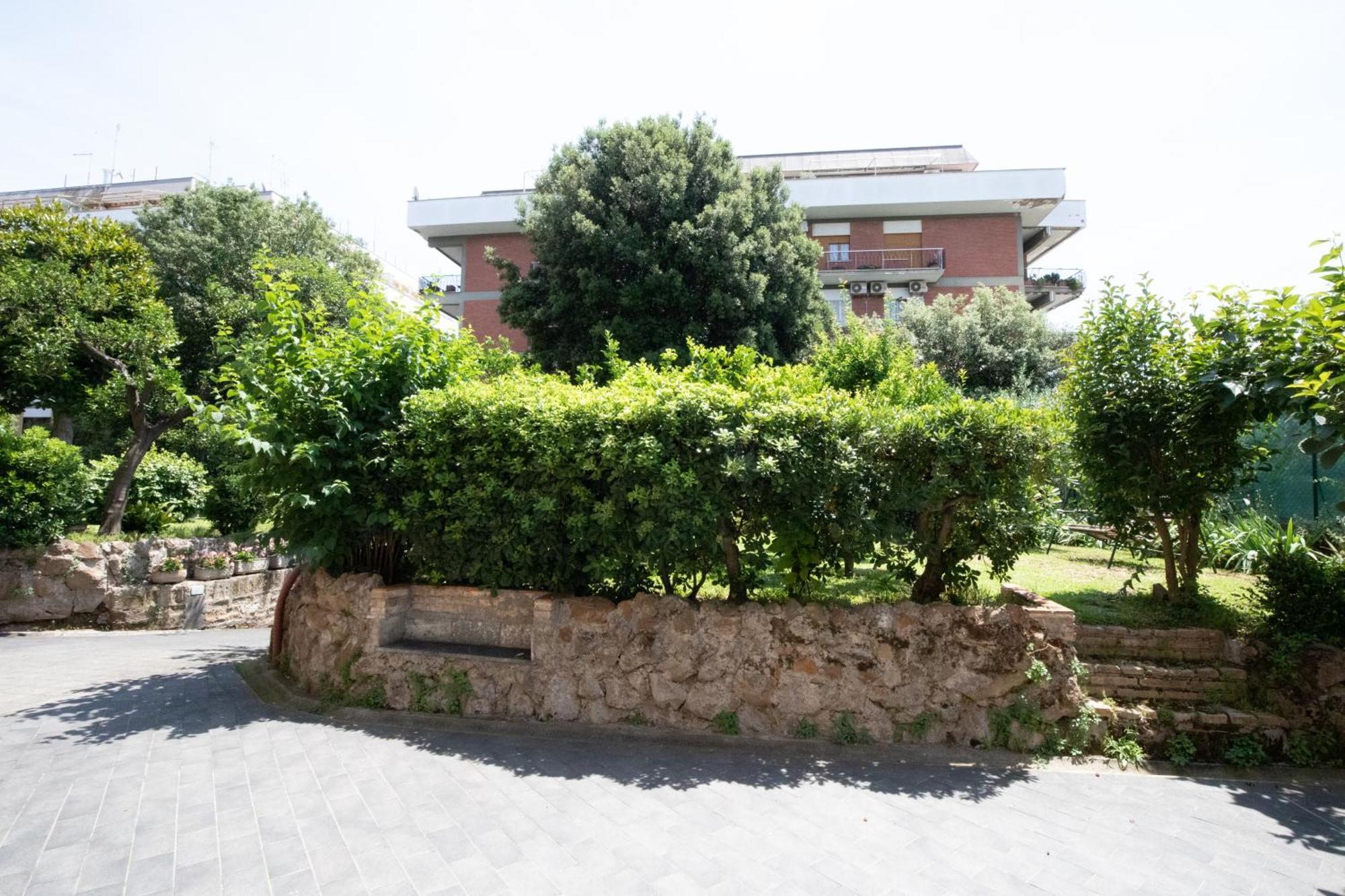 Domus Cordara - Splendido Appartamento Nel Verde Rom Exterior foto